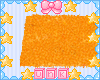 Orange Fur Rug