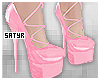 Pink Platform High Heels