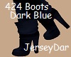 Low Boots 424 Dark Blue