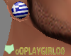 Greece Flag Earplugs