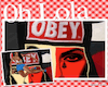 ![L] Obey Slouch Pillow