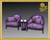 PurplePrincess Chair Set