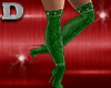 ♀ green boots