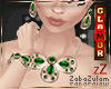 zZ Jewelry Set Emerald