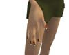 brown nails + fem.symbol
