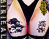 ❥ 芸者 Thighs Ink!