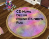 CD HomeDecor Rainbow Rug