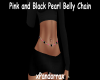 Pink&Black Belly Chain