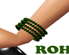 HEPBURN beads green ROH