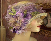 Purple Flappers Hat