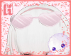 |H| Heart Glasses Pink