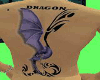 Back Tattoo Dragon