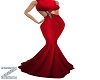 𝓩- Tinsly Red Gown