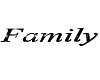 Black Family Sign