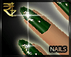 [R] Green Nails