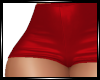 Leather Shorts Red M