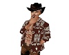 Brown Cowboy Boots Shirt