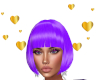 Gold Floating Hearts