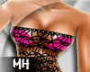 [MH]Pink Filet Dress-XL