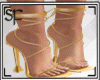 SF Gold Sandals