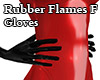 Black Rubber Gloves F
