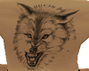 (P)wolf male tatoo