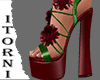 Enchanted Rose Heels