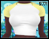 T|Basic Tee Yellw.Wht