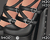 Heels Heart Black