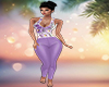 Purple Floral Outfit