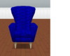 blue chair with poses