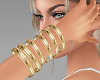 K golden bracelets