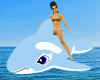 IZ Orca Ride On Blue F