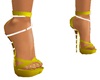 Yellow/White Heels