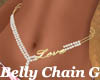 Love Belly Chain Gold