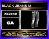 BLACK JEANS M