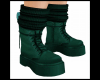 BOYS GREEN COMBAT BOOTS