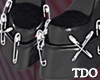Pins Black Boots