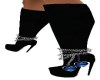 SAPPHIRE HEART KNEE-HIGH