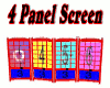 4 Panel Screen,Derivable