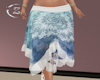 Z Blue Boho Skirt