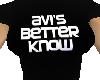 .(M) AVI'S BETTER KNOW