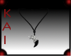 Wolf Claw Necklace Silvr