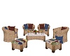 RUSTIC PATIO SET