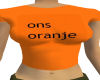 oranje outfit