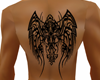 tribal wings with cross