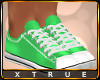 : Green Converse