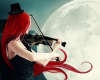 Gothic Violin Full Moon