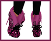 Hot Pink Leopard Boots