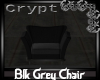 Blk n Grey Chair
